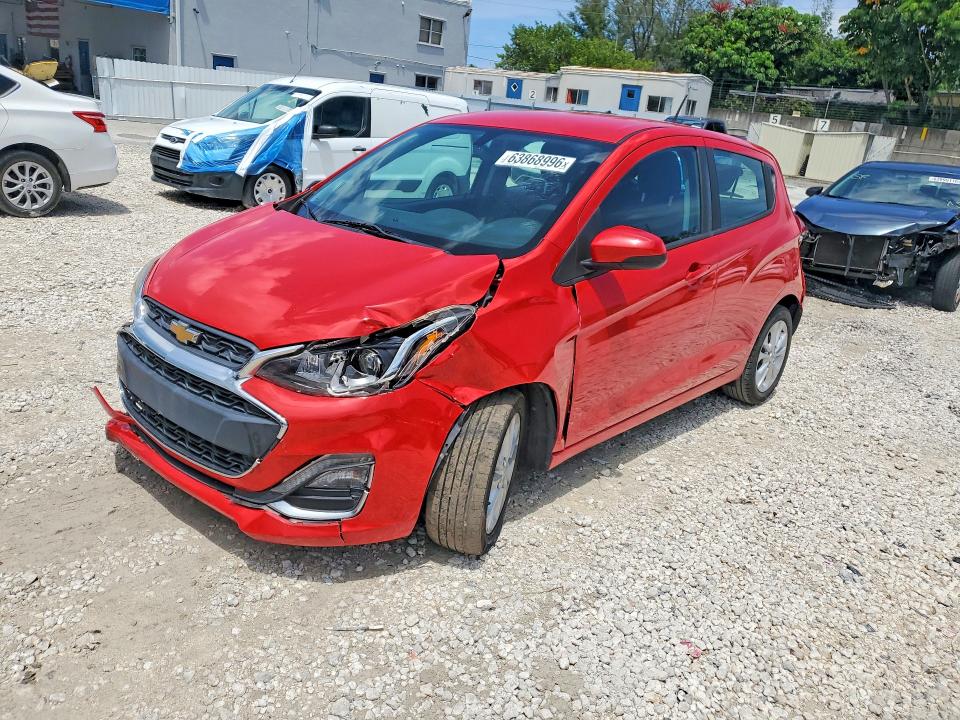 2020 Chevrolet Spark მანქანა იყიდება აუქციონზე, vin: KL8CD6SA2LC442767, აუქციონის ნომერი: 63868996