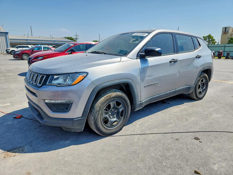 63823386 :رقم المزاد ، 3C4NJCABXKT699681 vin ، 2019 Jeep Compass مزاد بيع