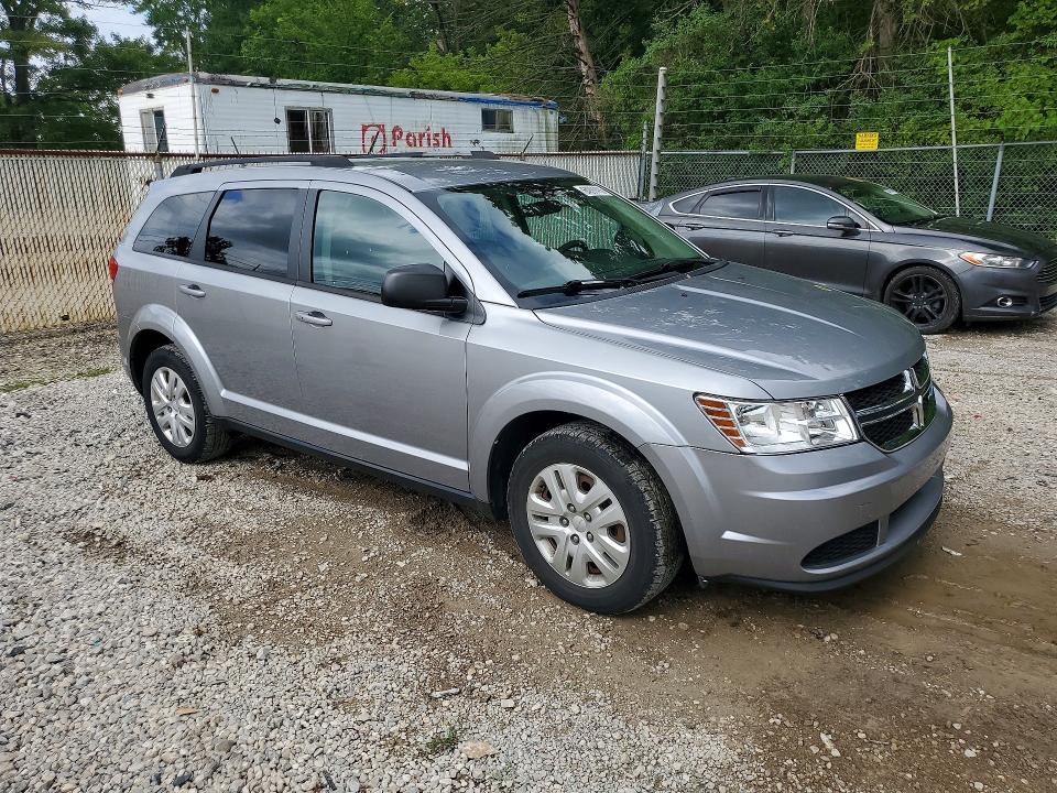 2018 Dodge Journey მანქანა იყიდება აუქციონზე, vin: 3C4PDCAB3JT188876, აუქციონის ნომერი: 64991416