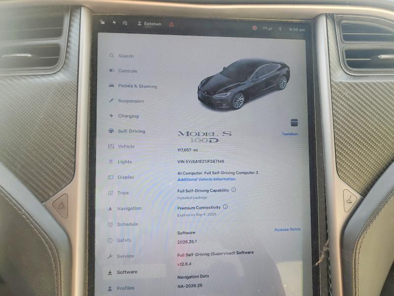 Aukcja sprzedaży 2018 Tesla Model S, vin: 5YJSA1E21JF287146, numer aukcji: 64821166