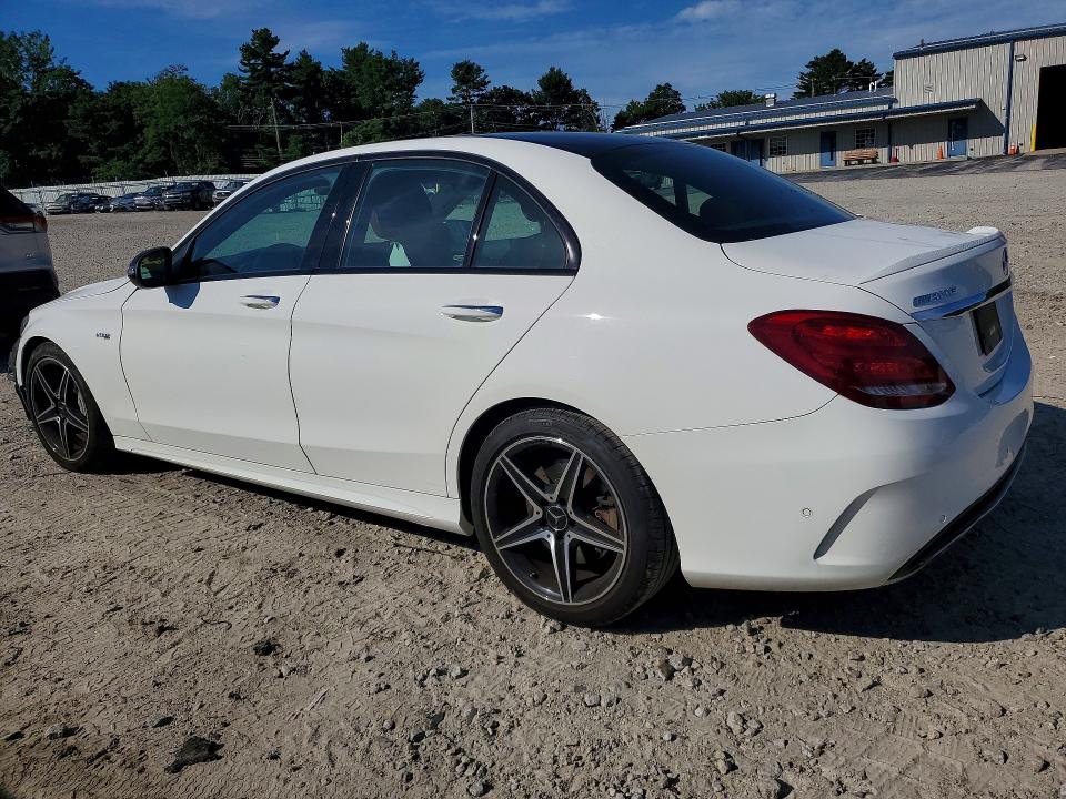 63840726 :رقم المزاد ، 55SWF6EB3HU217009 vin ، 2017 Mercedes-benz C مزاد بيع