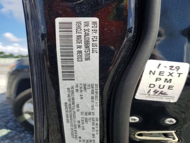 2021 Jeep Compass მანქანა იყიდება აუქციონზე, vin: 3C4NJDBB6MT579786, აუქციონის ნომერი: 65658196