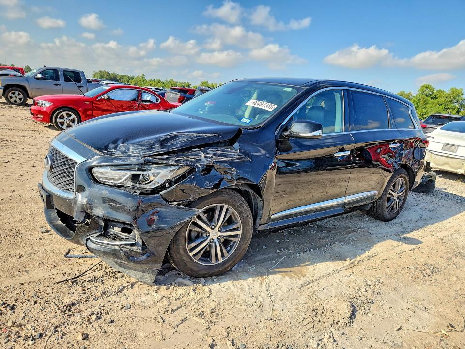 66497386 :رقم المزاد ، 5N1DL0MMXLC534918 vin ، 2020 Infiniti Qx60 مزاد بيع