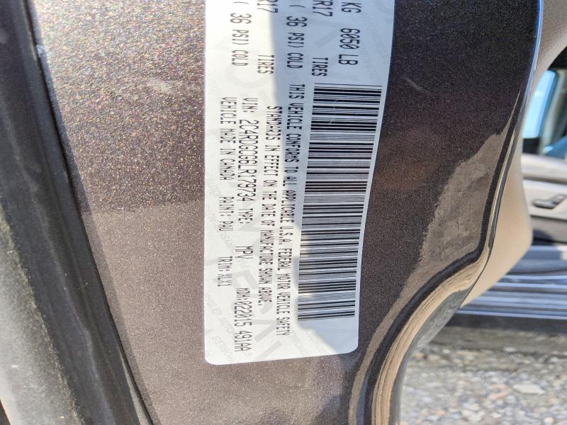 Aukcja sprzedaży 2020 Dodge Grand Caravan, vin: 2C4RDGCG6LR179734, numer aukcji: 61729786
