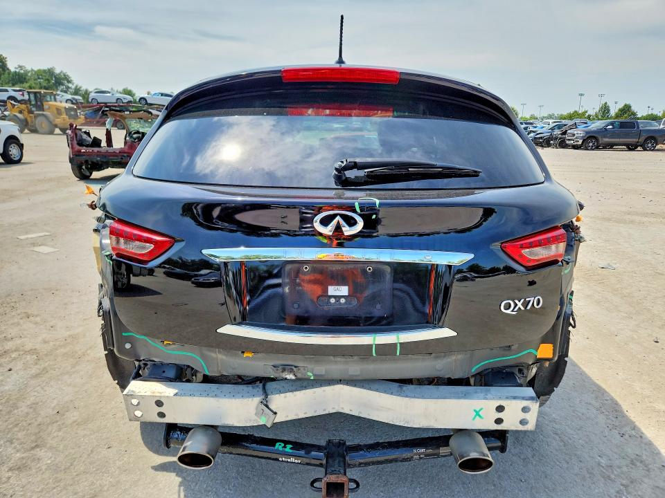 2016 Infiniti Qx70 მანქანა იყიდება აუქციონზე, vin: JN8CS1MW4GM752853, აუქციონის ნომერი: 66406726