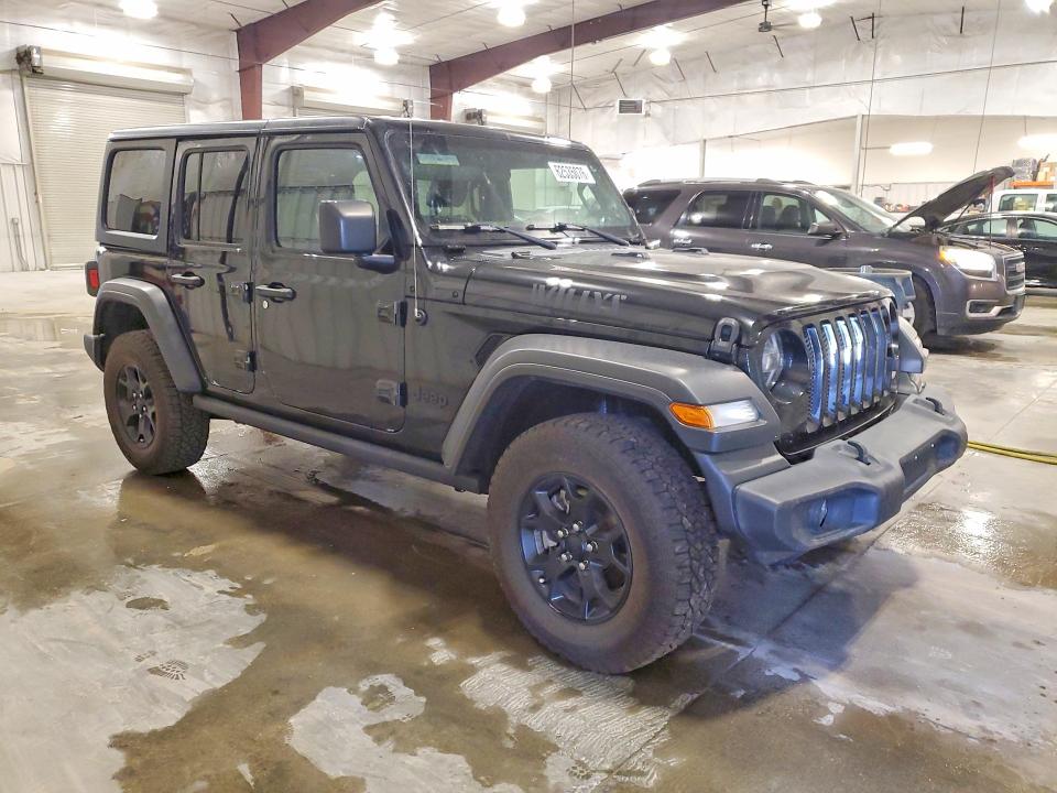 2020 Jeep Wrangler Unlimited მანქანა იყიდება აუქციონზე, vin: 1C4HJXDG9LW247681, აუქციონის ნომერი: 62535076