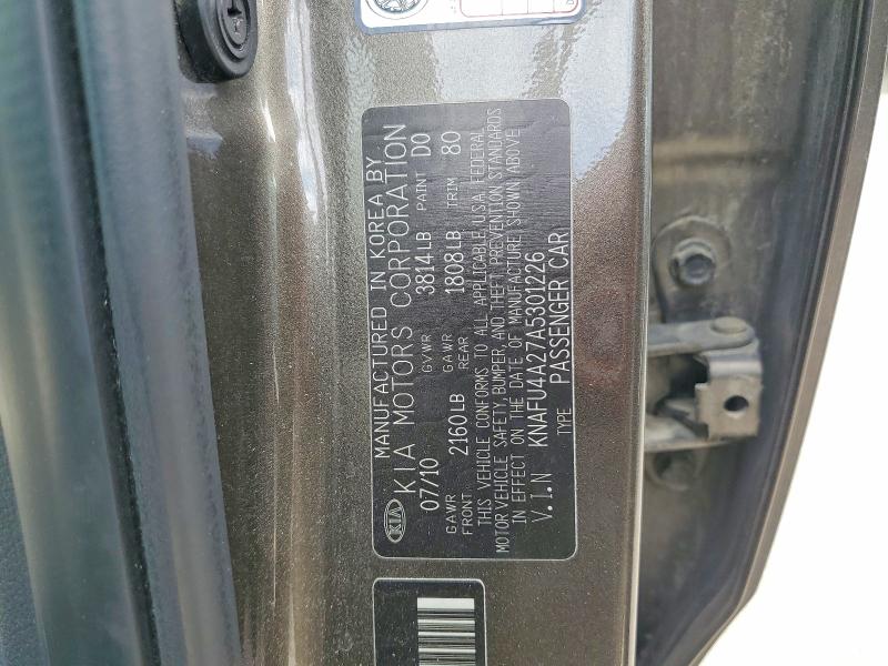 Продажа на аукционе авто 2010 Kia Forte, vin: KNAFU4A27A5301226, номер лота: 64926306