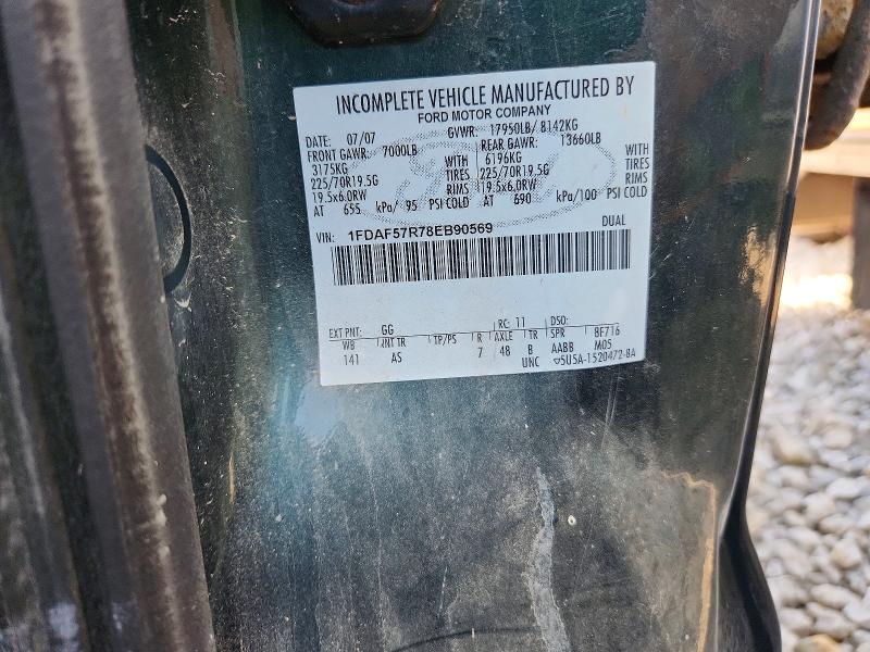 Продажа на аукционе авто 2008 Ford F550, vin: 1FDAF57R78EB90569, номер лота: 63548736