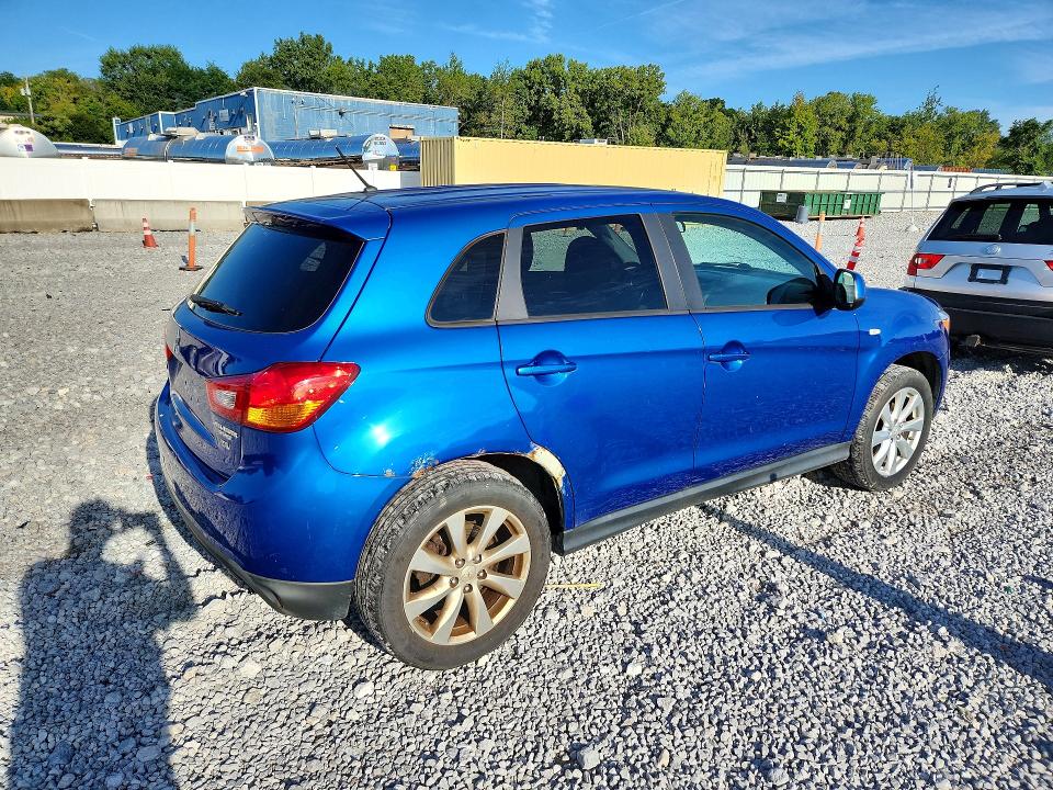 2015 Mitsubishi Outlander Sport მანქანა იყიდება აუქციონზე, vin: 4A4AR3AW0FE056345, აუქციონის ნომერი: 65650026