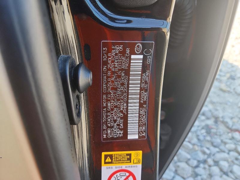 63605256 :رقم المزاد ، JTHBW1GG2E2044852 vin ، 2014 Lexus Es مزاد بيع