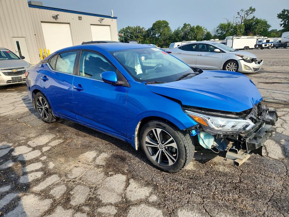 2022 Nissan Sentra მანქანა იყიდება აუქციონზე, vin: 3N1AB8CV3NY206000, აუქციონის ნომერი: 64041836