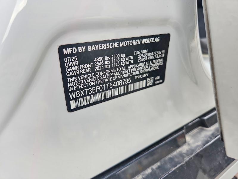 2026 Bmw X1 მანქანა იყიდება აუქციონზე, vin: WBX73EF01T5408785, აუქციონის ნომერი: 65342776
