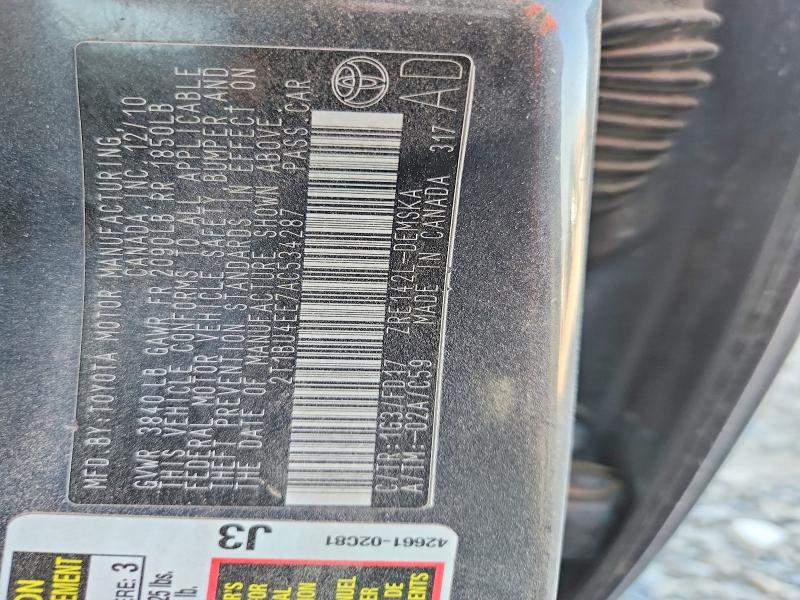 Aukcja sprzedaży 2010 Toyota Corolla, vin: 2T1BU4EE7AC534287, numer aukcji: 65102226