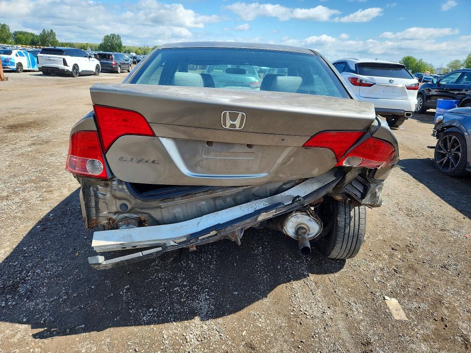 66603406 :رقم المزاد ، 2HGFA16316H039295 vin ، 2006 Honda Civic مزاد بيع