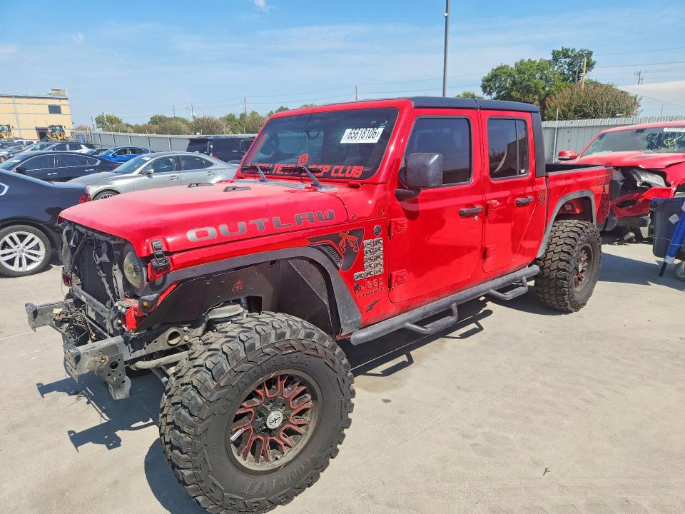 2023 Jeep Gladiator მანქანა იყიდება აუქციონზე, vin: 1C6HJTAG9PL558832, აუქციონის ნომერი: 65618106
