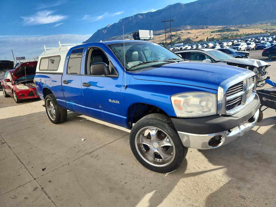 Продажа на аукционе авто 2008 Dodge Ram 1500, vin: 1D7HU18N08S576142, номер лота: 65135206