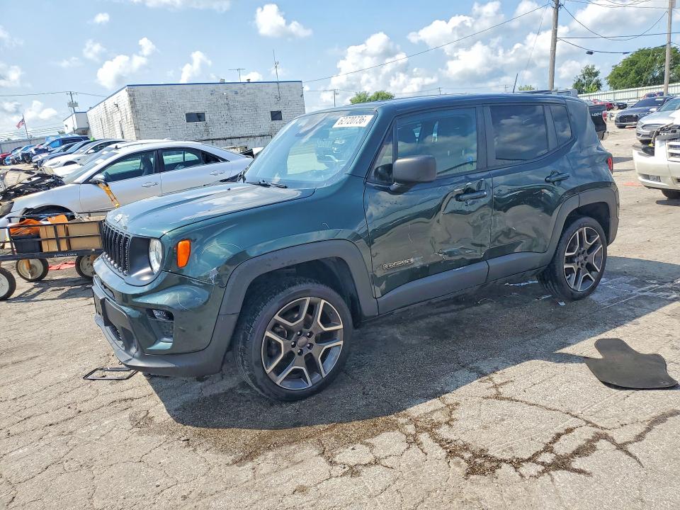 Auction sale of the 2021 Jeep Renegade, vin: ZACNJDAB8MPM30222, lot number: 62720736
