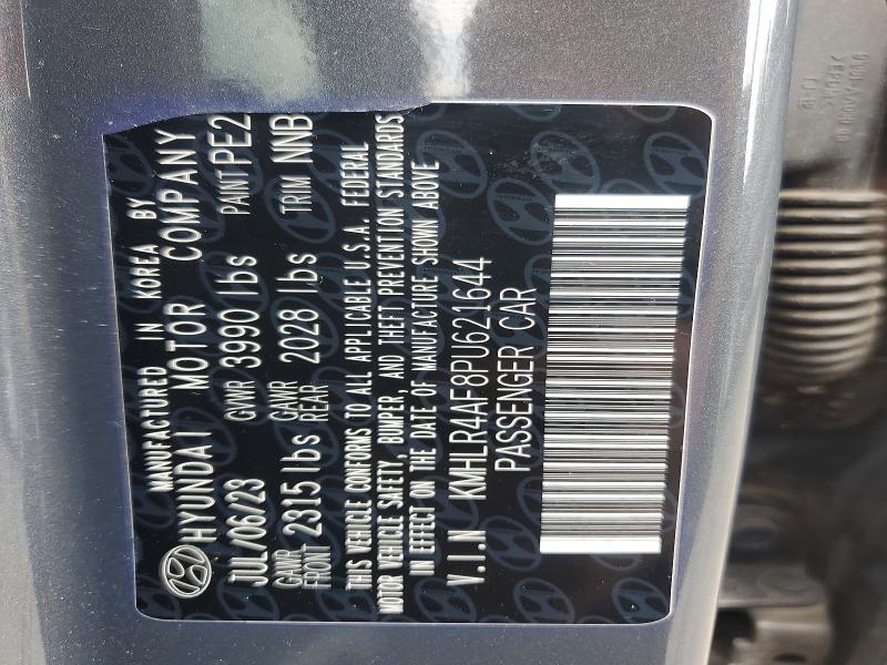 Продажа на аукционе авто 2023 Hyundai Elantra, vin: KMHLR4AF8PU621644, номер лота: 66953406