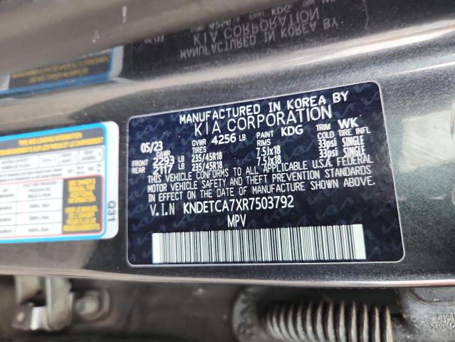 Aukcja sprzedaży 2024 Kia Seltos, vin: KNDETCA7XR7503792, numer aukcji: 63487596