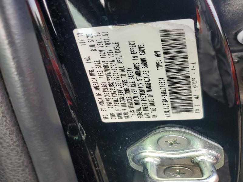 64382006 :رقم المزاد ، 5J8TB4H34EL018604 vin ، 2014 Acura Rdx مزاد بيع