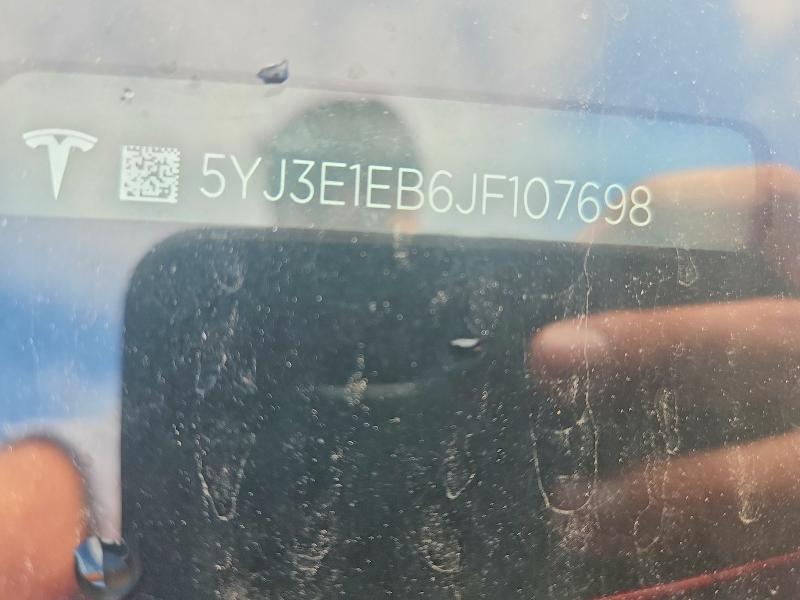 Продажа на аукционе авто 2018 Tesla Model 3, vin: 5YJ3E1EB6JF107698, номер лота: 64193086