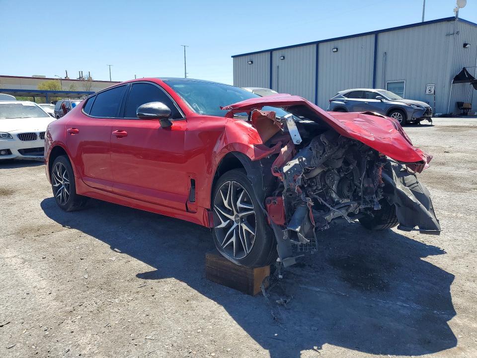 63929076 :رقم المزاد ، KNAE35LD3N6106176 vin ، 2022 Kia Stinger مزاد بيع