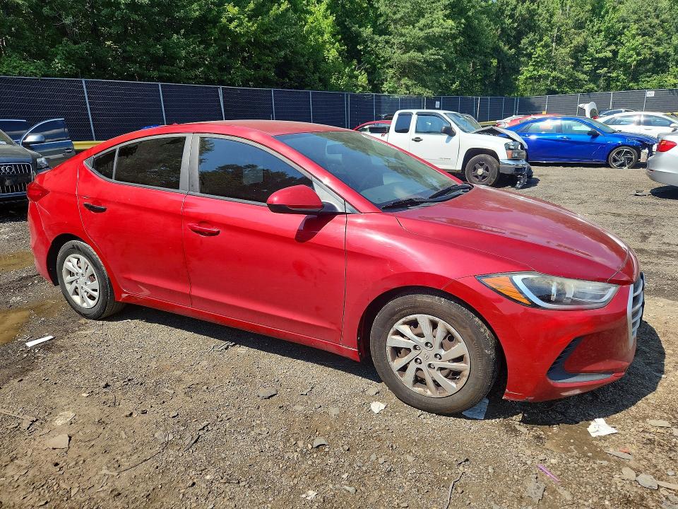 2017 Hyundai Elantra მანქანა იყიდება აუქციონზე, vin: 5NPD74LF9HH067666, აუქციონის ნომერი: 66100506