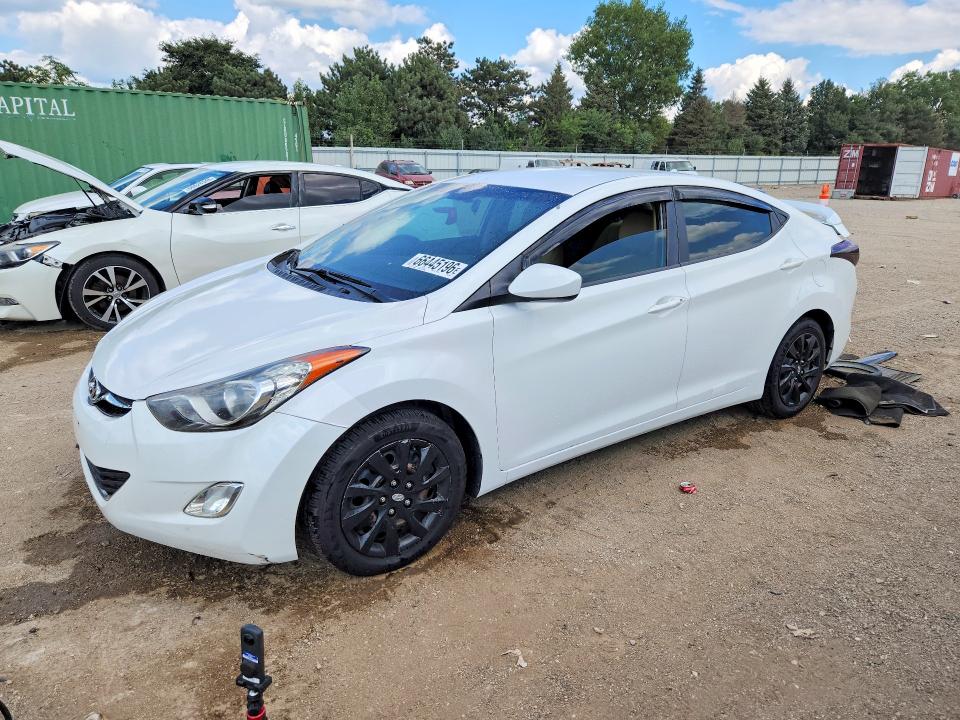 Продаж на аукціоні авто 2012 Hyundai Elantra, vin: 5NPDH4AE5CH096517, номер лоту: 66445196