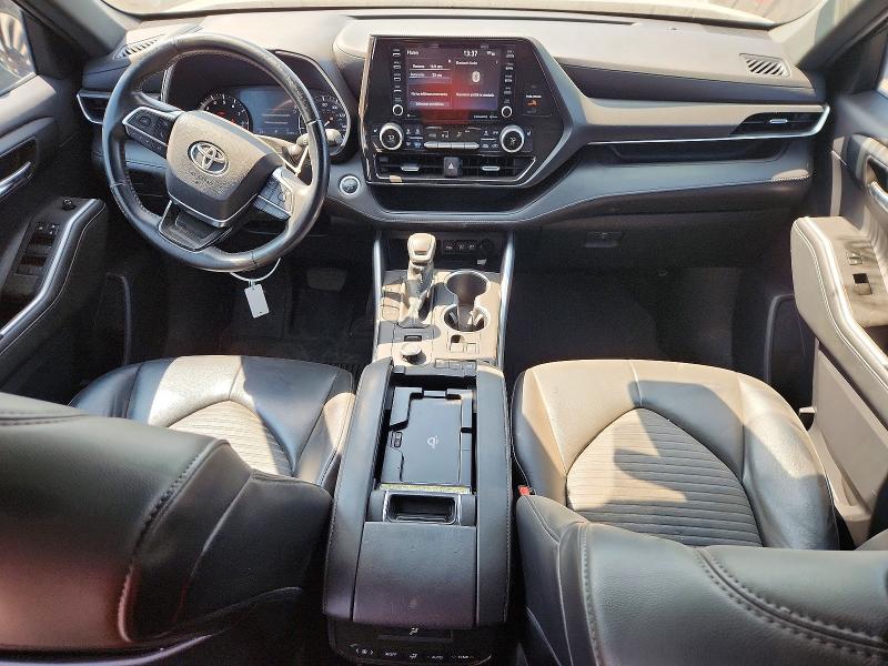 66125136 :رقم المزاد ، 5TDLZRBHXMS090237 vin ، 2021 Toyota Highlander مزاد بيع
