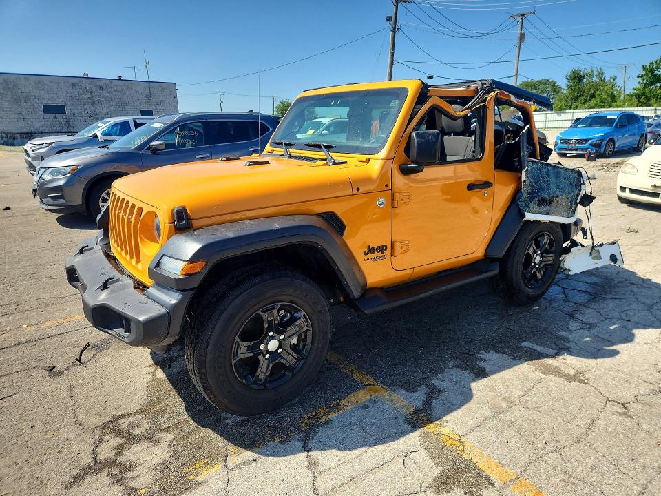 Продажа на аукционе авто 2021 Jeep Wrangler, vin: 1C4GJXAN5MW671455, номер лота: 65603336
