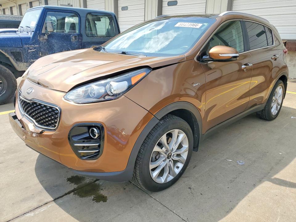 2017 Kia Sportage მანქანა იყიდება აუქციონზე, vin: KNDPNCACXH7221201, აუქციონის ნომერი: 66423966