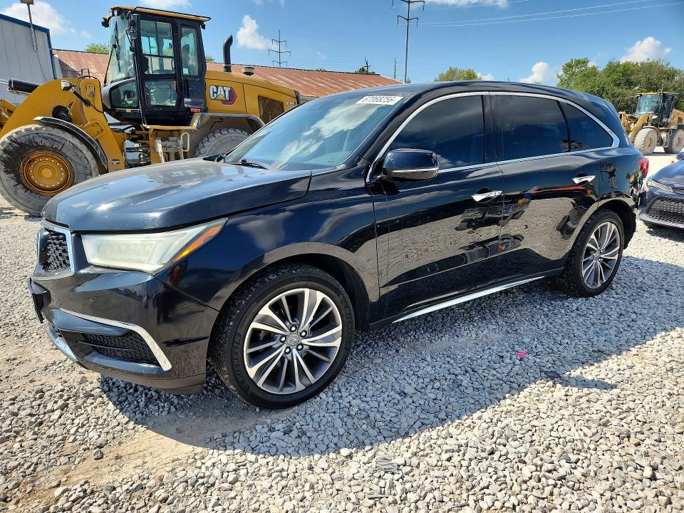 2017 Acura Mdx მანქანა იყიდება აუქციონზე, vin: 5FRYD4H56HB004483, აუქციონის ნომერი: 67068256