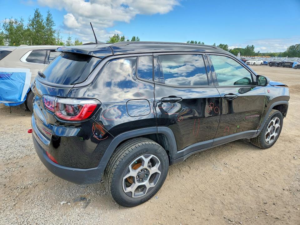 Aukcja sprzedaży 2022 Jeep Compass, vin: 3C4NJDDB3NT114381, numer aukcji: 65123236