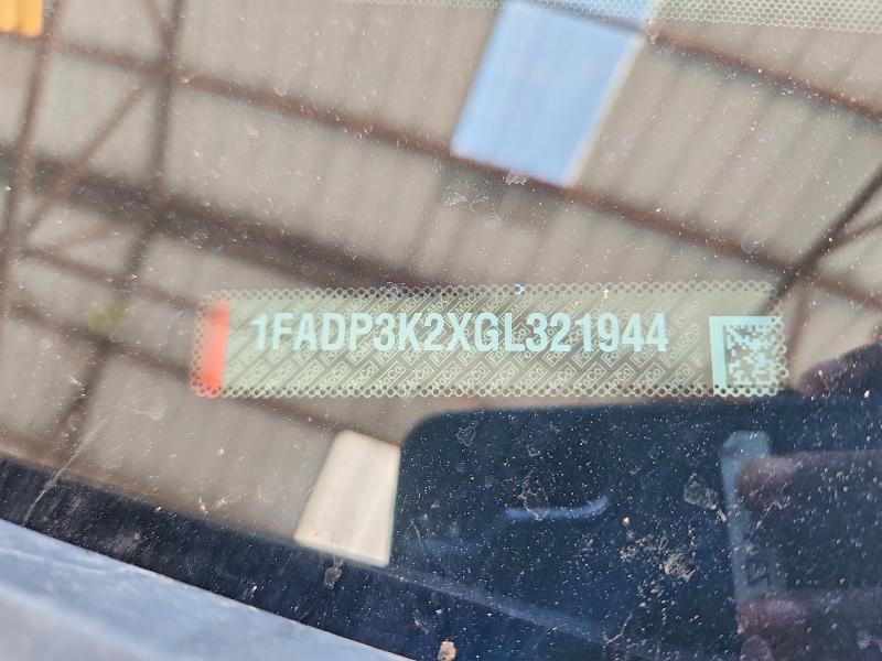 Aukcja sprzedaży 2016 Ford Focus, vin: 1FADP3K2XGL321944, numer aukcji: 64077776