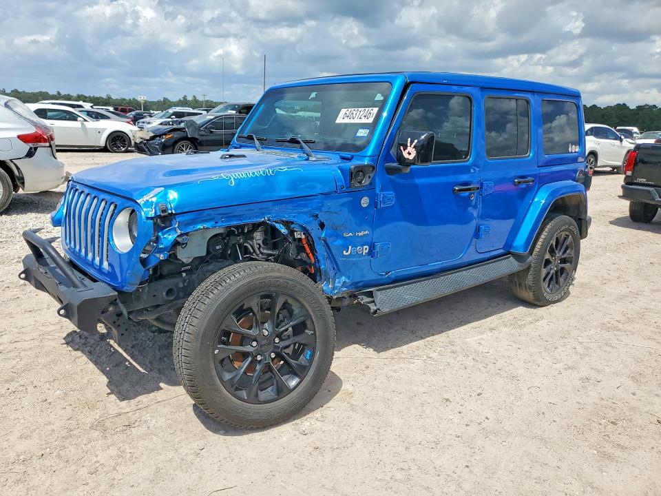 64631246 :رقم المزاد ، 1C4JJXP6XPW513199 vin ، 2023 Jeep Wrangler مزاد بيع