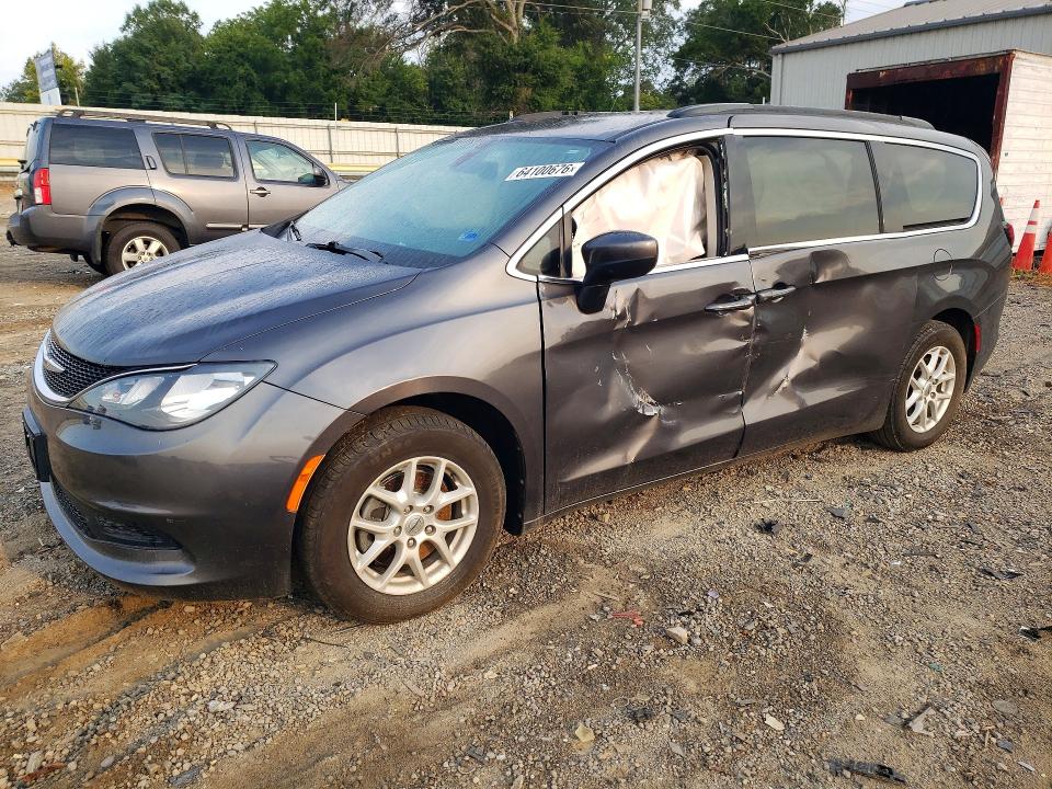 64100676 :رقم المزاد ، 2C4RC1DG5MR539463 vin ، 2021 Chrysler Voyager مزاد بيع