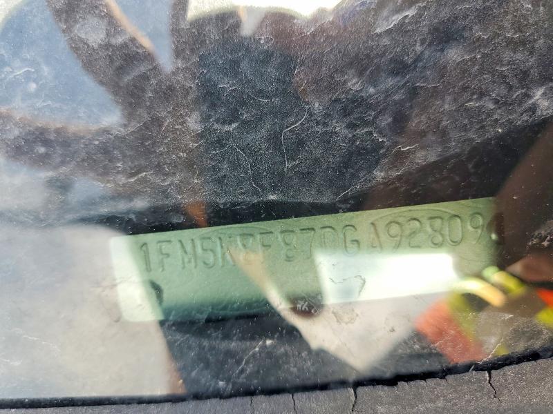 Продажа на аукционе авто 2013 Ford Explorer, vin: 1FM5K8F87DGA92809, номер лота: 65233546