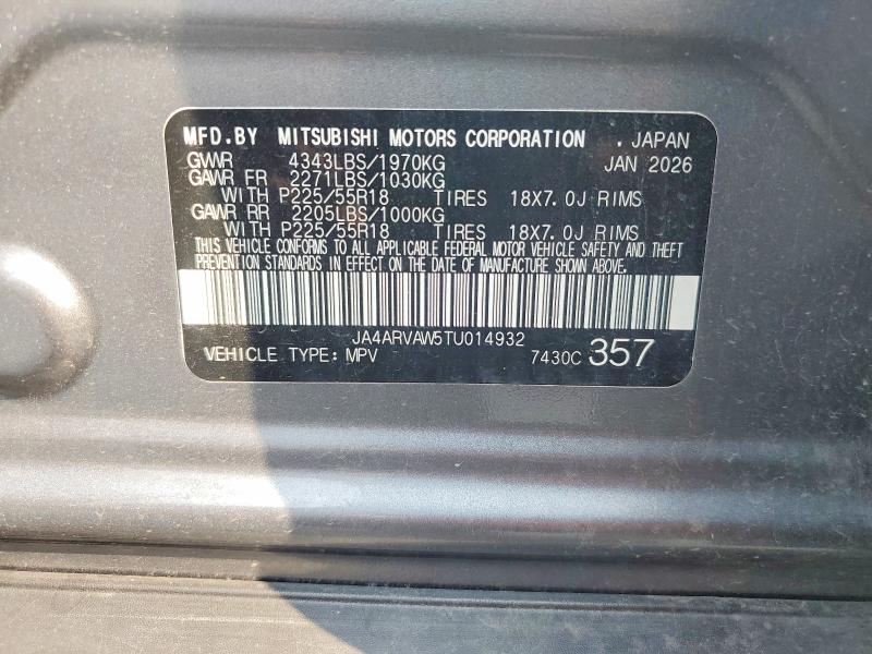 Aukcja sprzedaży 2026 Mitsubishi Outlander Sport, vin: JA4ARVAW5TU014932, numer aukcji: 63804616