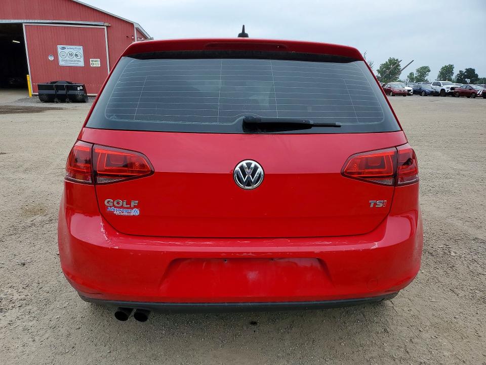 2015 Volkswagen Golf მანქანა იყიდება აუქციონზე, vin: 3VW217AU3FM040432, აუქციონის ნომერი: 65623546