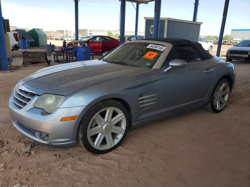 2005 Chrysler Crossfire მანქანა იყიდება აუქციონზე, vin: 1C3AN65L85X042172, აუქციონის ნომერი: 64266146