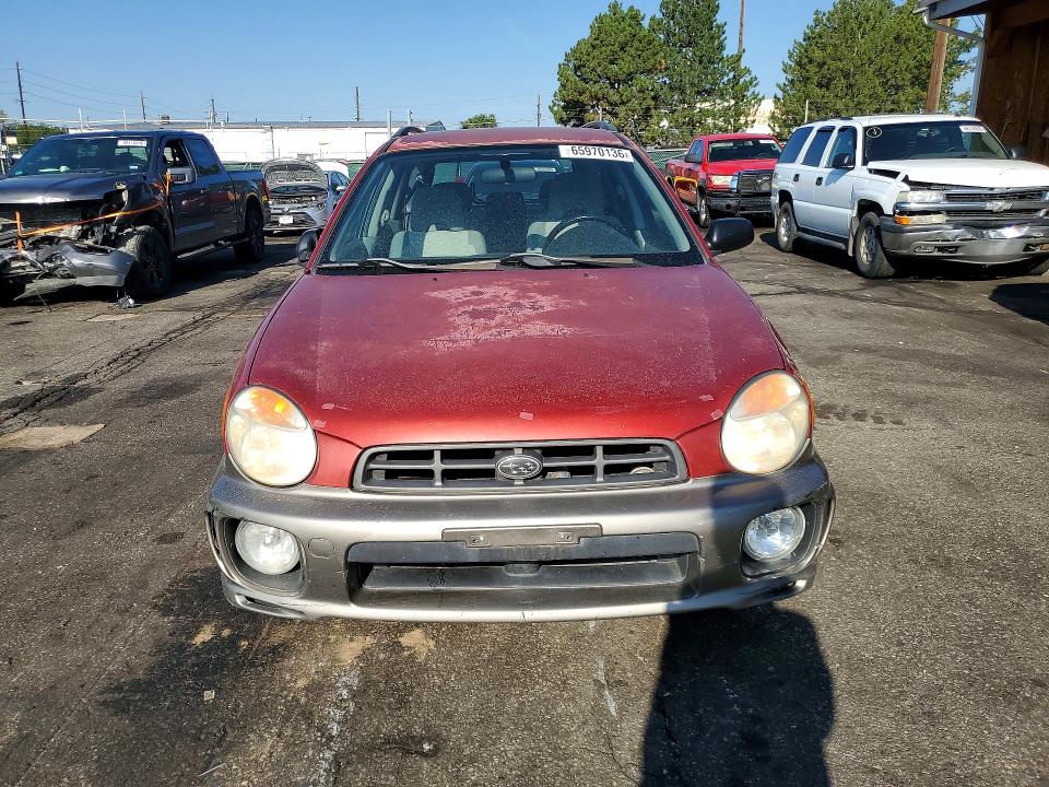 Продаж на аукціоні авто 2002 Subaru Impreza, vin: JF1GG68502H804368, номер лоту: 65970136
