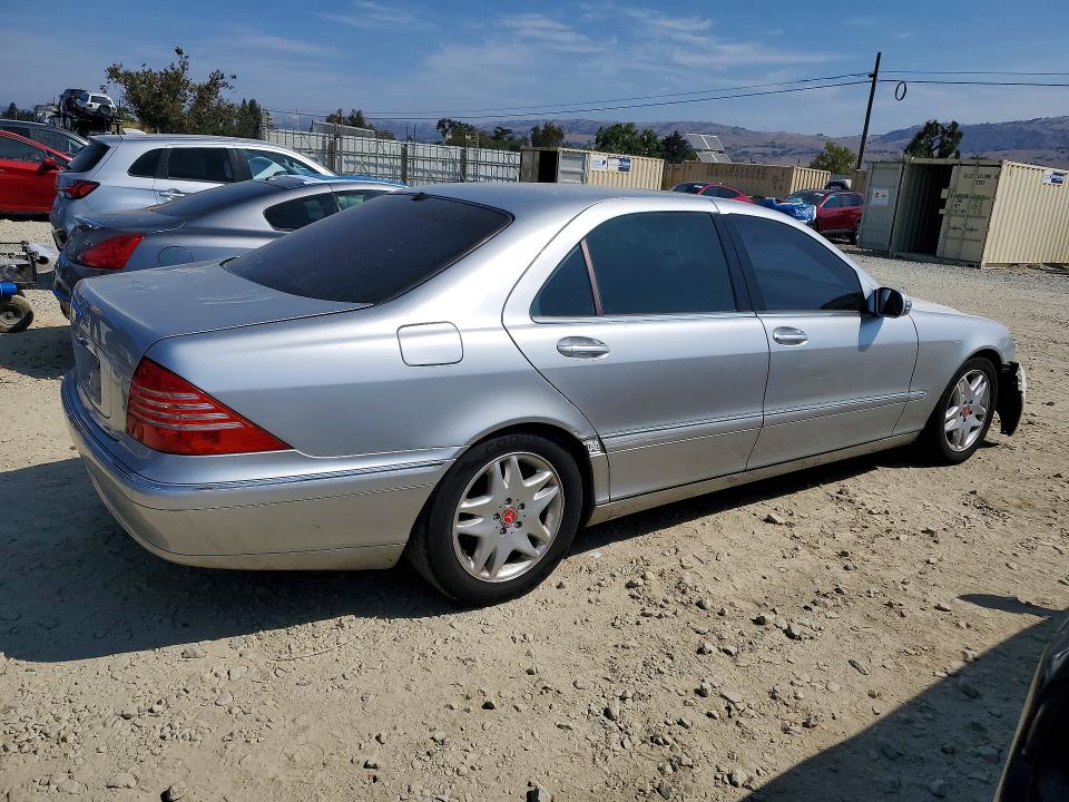 64509996 :رقم المزاد ، WDBNG70JX3A373255 vin ، 2003 Mercedes-benz S مزاد بيع