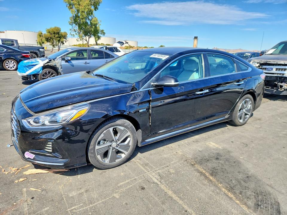 Auction sale of the 2019 Hyundai Sonata Plug-in Hybrid, vin: KMHE54L24KA091424, lot number: 66740946