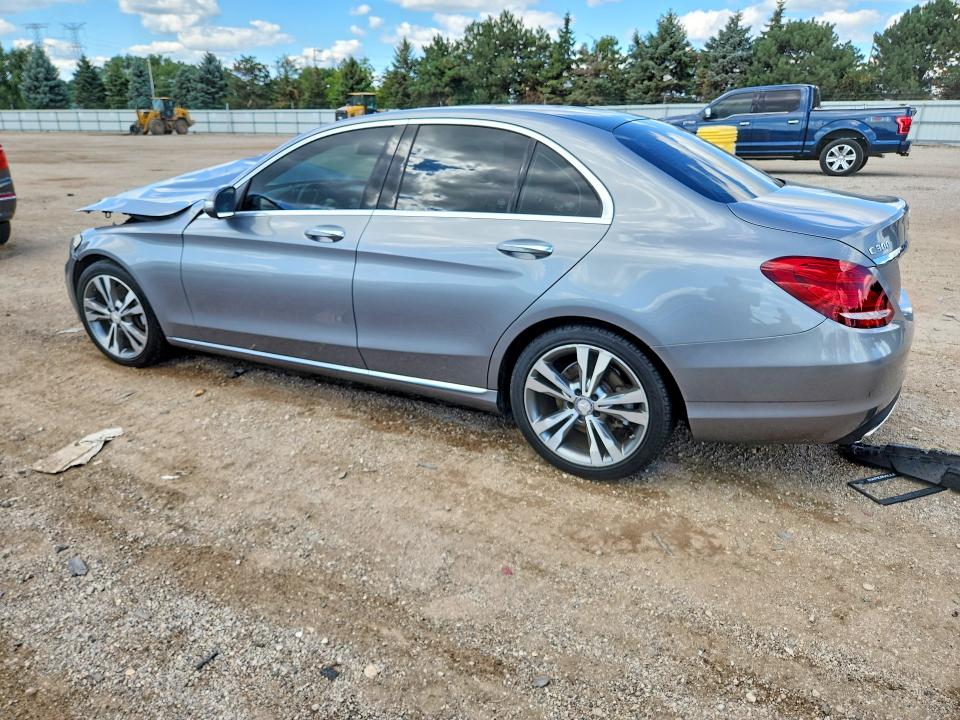 65522226 :رقم المزاد ، 55SWF4JB7FU088442 vin ، 2015 Mercedes-benz C مزاد بيع