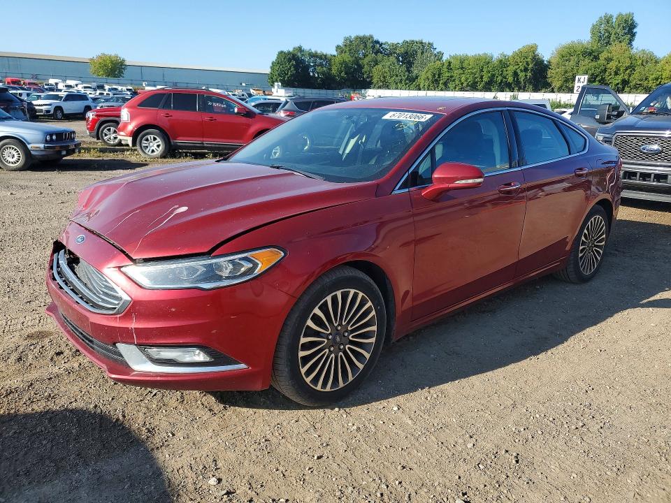Auction sale of the 2017 Ford Fusion, vin: 3FA6P0K93HR122001, lot number: 67013066