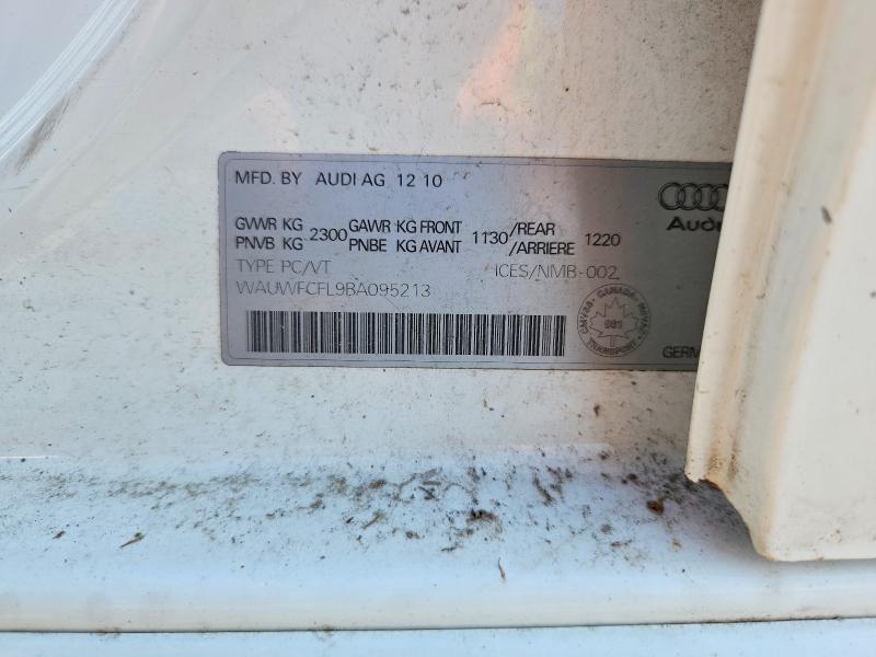 62528346 :رقم المزاد ، WAUWFCFL9BA095213 vin ، 2011 Audi A4 مزاد بيع