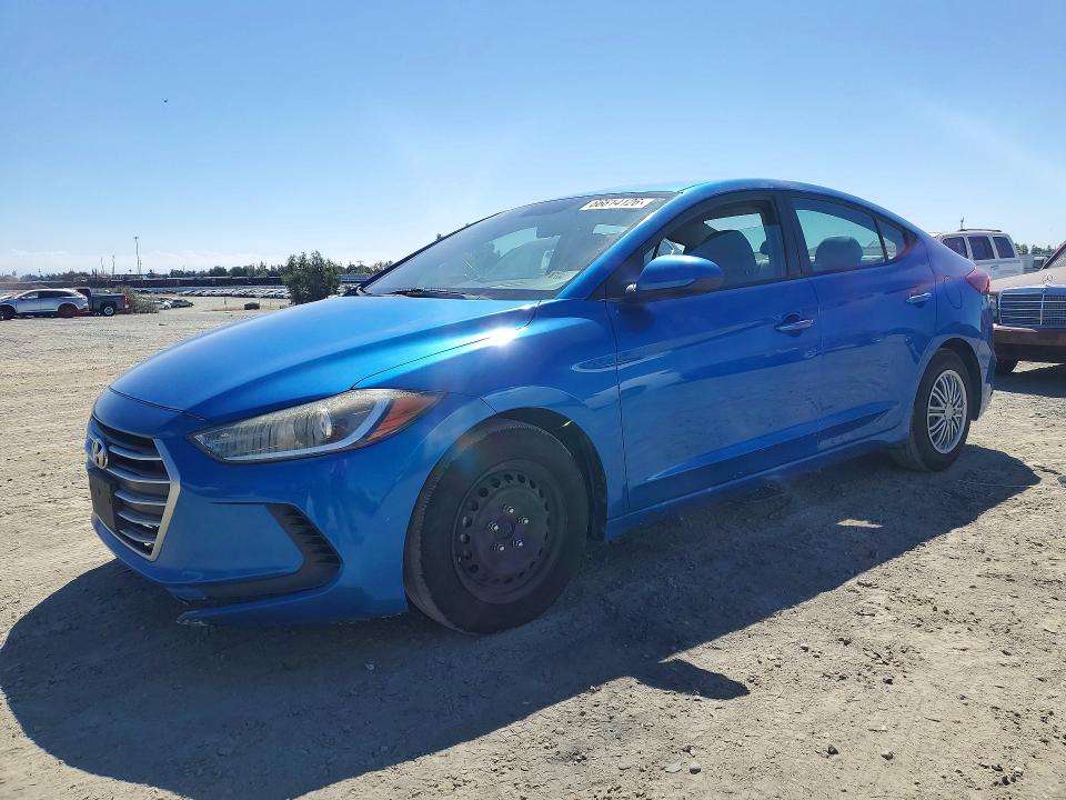 66614126 :رقم المزاد ، KMHD74LF0HU084955 vin ، 2017 Hyundai Elantra مزاد بيع