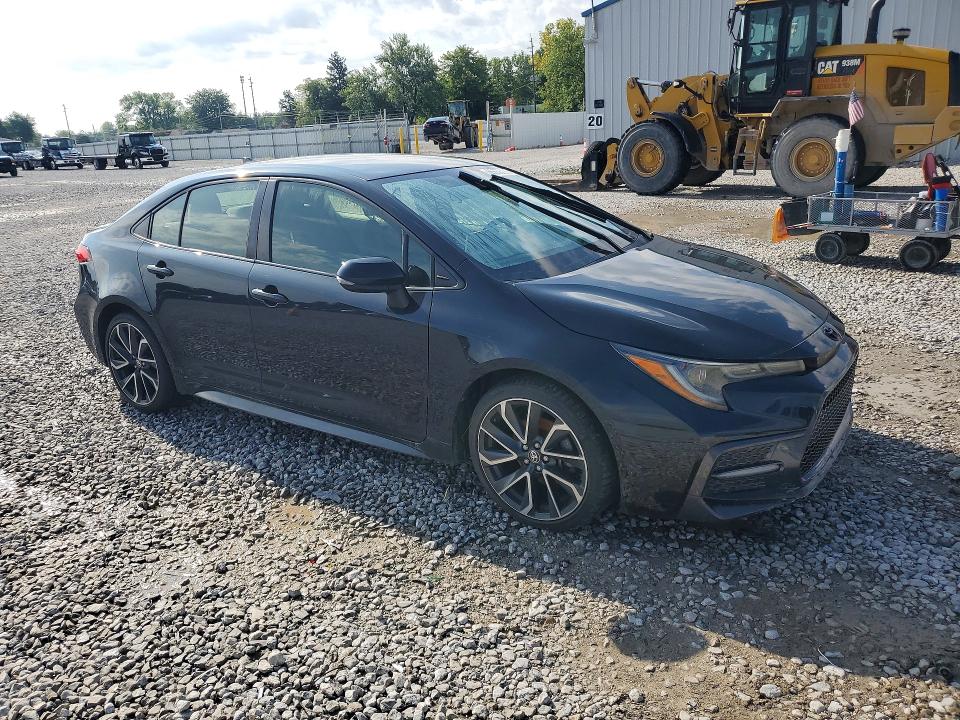 2021 Toyota Corolla მანქანა იყიდება აუქციონზე, vin: JTDS4MCE2MJ076895, აუქციონის ნომერი: 65658266