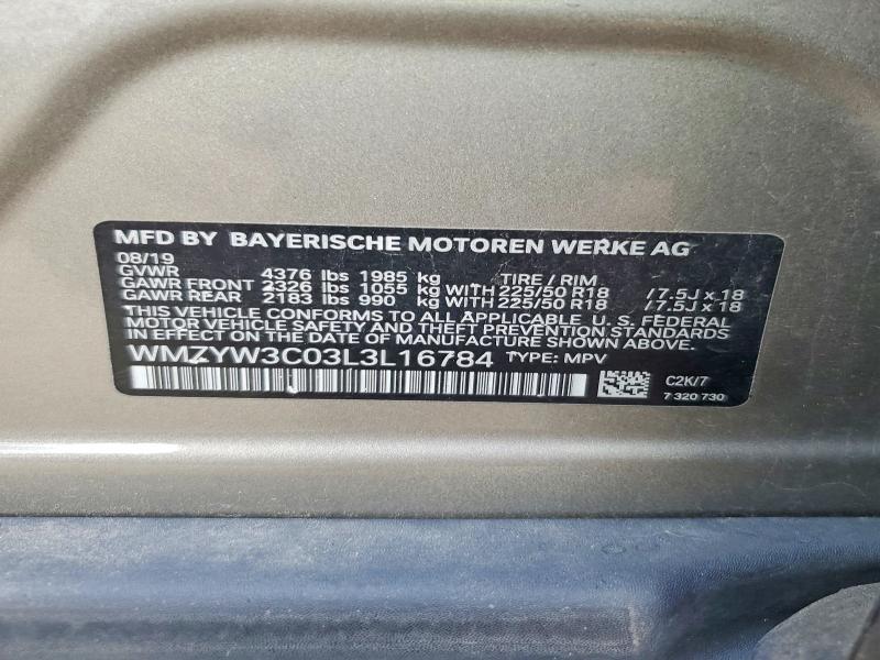 Продажа на аукционе авто 2020 Mini Cooper, vin: WMZYW3C03L3L16784, номер лота: 65901946
