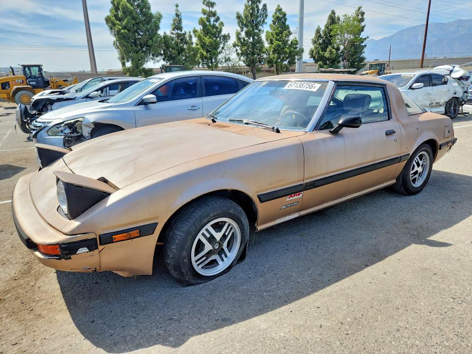 67138756 :رقم المزاد ، JM1FB3310C0600662 vin ، 1982 Mazda Rx7 مزاد بيع